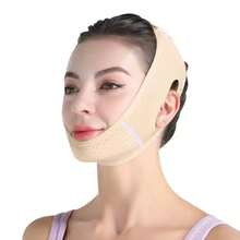 V-Line Face Lifting Bandage, Face Massager Lift, Facial Mask Tightening Contour Lift - Multicolor - View 10