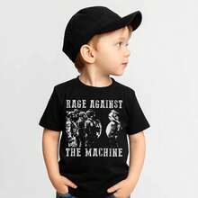 Camisa de Rana de Portland, Camisa de Color de Confort Resistente a la Rana de Rage Against The Machine - Blanco y negro(no personalizable) - Ver 7
