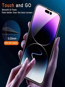 ZYSHI Tempered Mobile Phone Film 4pcs Tempered Glass Screen Protector For IPhone 15/15Pro/15Plus/15Promax/16/16PLUS/16PROMAX/17/17Air/17pro/17pro Max/17e Mother's Day Gift - 4pcs HD Glass - View 4
