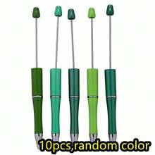 4Amazonia 10/50Pcs Fashion Black Ink Bead Ballpoint Pen DIY Kit Cool Metal Pens For Students, Teachers, Graduation Gifts - Black Ink Office Supplies - Multicolor - View 22