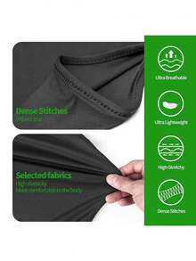 1pc/Set Unisex Solid Color Balaclava Ski Mask, Breathable Quick-Dry Sun Protection Face & Neck Cover, Suitable For Summer Outdoor Activities - Multicolor - View 8