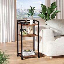 Mesa Auxiliar Pequeña, Mueble Para Impresora ,con Rued,Mesas Para Jardin, Mueble Para Impresora,mesa Auxiliar,Mesa Auxiliar Pequeña, Mueble Para Impresora ,con Rued,Mesa Auxiliar, Mueble Para Impresora,estante,mesa Librero - Granate - Ver 6