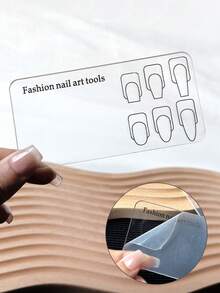 Acrylic Nail Art Practice Palette, Thickened Painting Palette For Nail Art Design, Gradient Painting Board - Multicolor - View 4