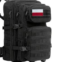 1 Stück Polen Flagge gestickt Patch mit Klettverschluss - Moralabzeichen für Rucksäcke, Kleidung & Armbinden - Polen - Übersicht 13