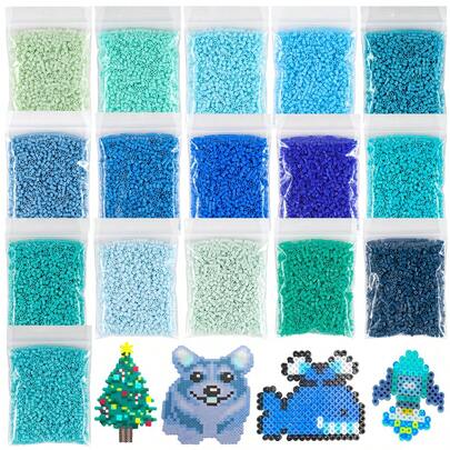 1100pcs 2.6mm Mini Fuse Beads Pixel Puzzle Iron Beads Melt Beads DIY High Quality Handmade Gifts