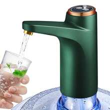 1pc USB- Electric Water Pump For 2/3/4/5 Gallon Bottles With LED Display - Portable Hands-Free Drinking System, Compatible With Large Water Jugs For Home, Camping, Office (USB Rechargeable Electric Water Pump) - Dark Green - View 12