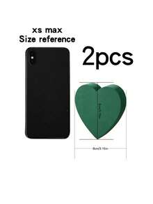 20片/10片/5片/4片/2片 19厘米/7.48英寸 * 15厘米/5.91英寸 * 8厘米/2.54英寸 圆形绿色干湿两用花泥，人造花泥块，适用于婚礼、插花 - 彩色 - 查看 14