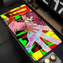 Mouse Pad PC Gaming Accessories Mousepad Anime Dandadan Ayase Momo Takakura Ken Seiko Desk Mat Laptop Black And White Table Mat - TK-0000014532 - 查看 6