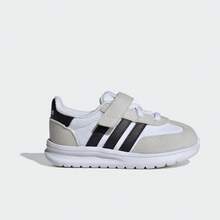 Adidas 婴儿/幼儿男童 RUN 70s 2.0 EL I 跑步鞋，低帮 JI2269 - 淺灰色 - 查看 1