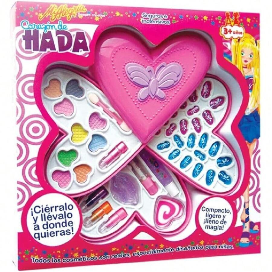 Mi Alegria Corazon de Hada Set de Maquillaje para niñas 2021,40980967 - Multicolor - Ver 1