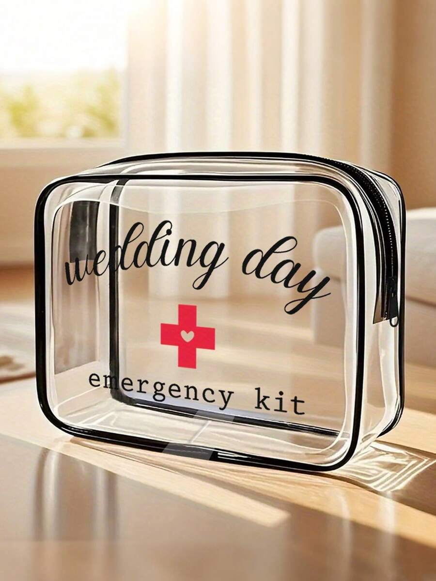 新娘周末旅行包 | 新娘送礼会礼物 | 小型化妆包 伴娘礼物 送给闺蜜 | 女士旅行洗漱包 | 沙滩包必备 | 可爱女士手提包 化妆包 化妆品收纳包 化妆品收纳袋 透明化妆包 洗漱包 旅行洗漱包 度假必备 旅行礼物 女士 - 彩色 - 查看 1