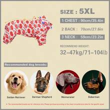 Valentine's Day Matching Family Pajamas, Valentine's Day Matching Family Sleepwear, Valentine's Day Matching Family Loungewear, Valentine's Day Dog Gifts, Matching Family Outfits, Matching Family Sleepwear, Small/Medium/Large Dog Sleepwear, Human Sleepwear, Super Soft Stretchy Fabric, All-Over Lip & Letter Print Pattern, Dog Sleepwear 1pc (S-6XL) Or Owner Sleepwear Set (S-L) - Multicolor - View 20