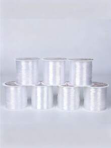7/1 件装 0.2-0.8mm 透明弹力绳，适用于珠宝制作、DIY 手链、项链、串珠工艺品等。 - 彩色 - 查看 20