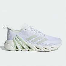 Adidas 男鞋女鞋新款休閒運動跑步鞋 - 灰色/綠色 - 查看 2