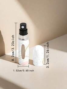 1/4pcs Mini Refillable Perfume Spray Bottles With Refillable Pump Case, Suitable For Travel And Outdoor Use - Multicolor - View 5