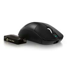 ATTACK SHARK X8 PRO 8K 无线游戏鼠标，PAW3395PRO 40K DPI 传感器，三模博通 BK52820 芯片，超轻人体工学鼠标，适合大手用户，支持云端软件，适用于 Windows/PC/游戏玩家 - 黑色/白色，附赠防滑贴 - 彩色 - 查看 11