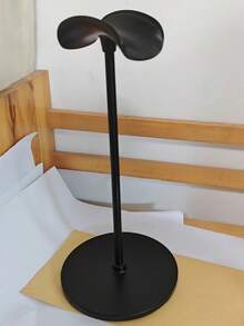 1pc Aluminum Alloy Headphone Stand, Universal Headset Holder With Aluminum Alloy Rod, ABS Base, Heavy-Duty Desktop Headphone, Game Controller Storage Rack - Multicolor - View 5