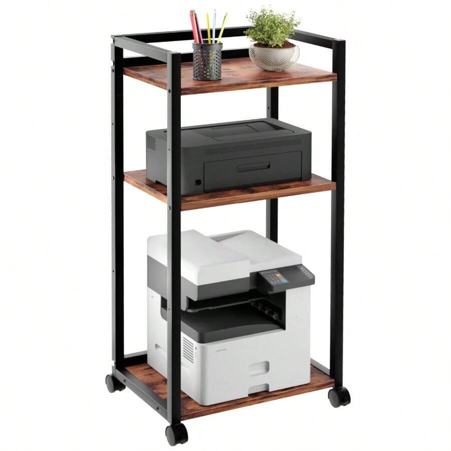 Mesa Auxiliar Pequeña, Mueble Para Impresora ,con Rued,Mesas Para Jardin, Mueble Para Impresora,mesa Auxiliar,Mesa Auxiliar Pequeña, Mueble Para Impresora ,con Rued,Mesa Auxiliar, Mueble Para Impresora,estante,mesa Librero - Granate - Ver 1