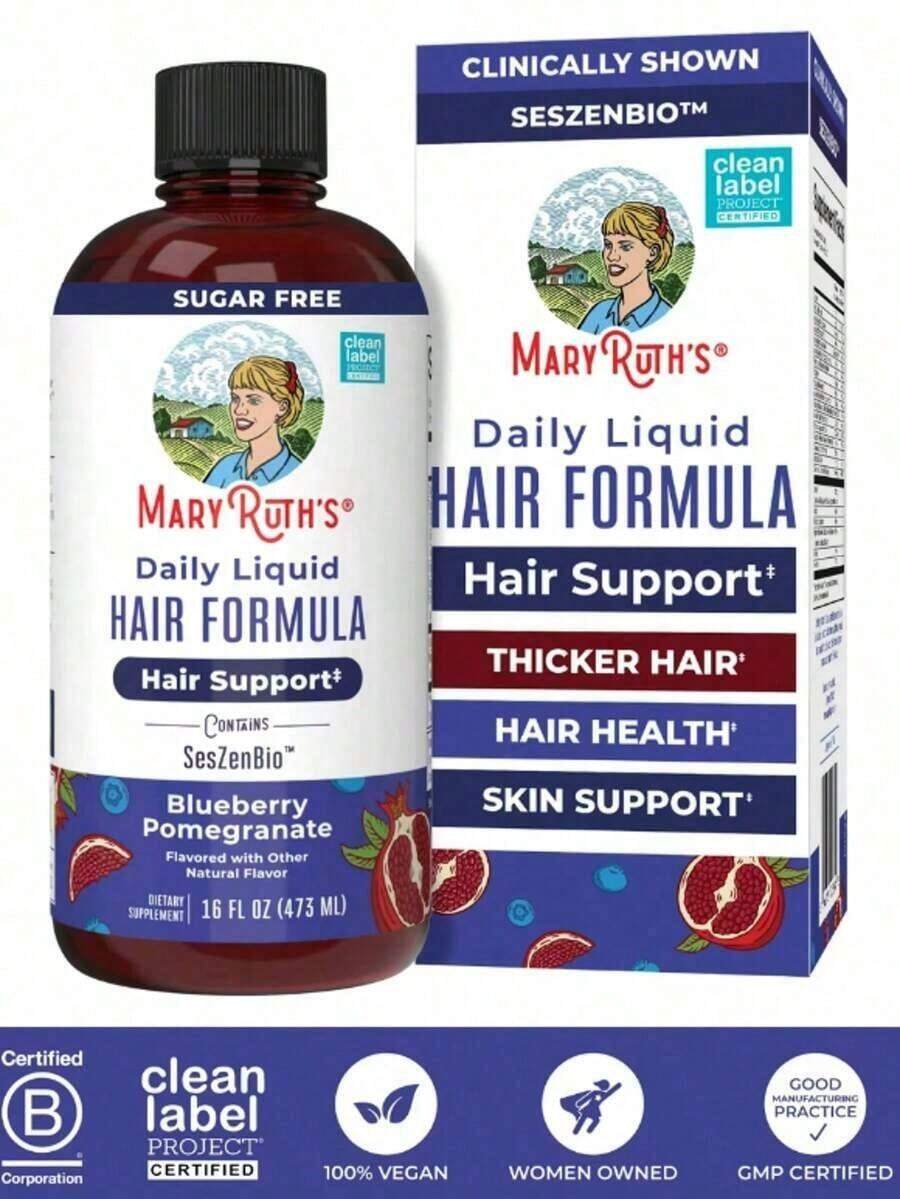 Multivitamin For Women With ® – Hair Growth, Skin Radiance & Energy Support – Biotin 16 Oz, Vitamin D & C - 1 chai - Xem 1