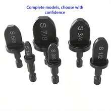 6pcs Copper Tube Expander Tool, Electric Tube Flaring Tool With Hexagonal Handle, Metric Copper Tube Flaring Tool For Air Conditioning Copper Tube Flaring - 6pc Hexagonal Expander - View 1