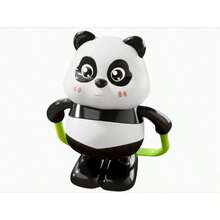1个风力驱动的摆动玩具，趣味新颖的小饰品，可爱的熊猫摆件礼物，由可爱的树脂动物制成。包含熊猫服装、跳绳、行走、滑板和旋转动作。 - 彩色 - 查看 8