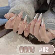 M MIANEL 10ml 果冻粉色猫眼磁性凝胶指甲油，2026 新款美白透明裸粉色指甲油，粉色指甲凝胶，美甲用品，美甲沙龙理想之选，情人节礼物 - 彩色 - 查看 6