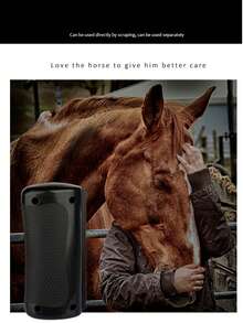 1把宠物美容刷 - 狗狗脱毛稀疏工具，去毛清洁梳 - 彩色 - 查看 8