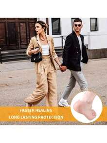 Anti-Friction High Heel Patch Anti-Friction Foot Patch Hydrogel Anti-Friction Foot Patch Foot Mask Foot Patch Individually Packaged Hydrocolloid Dressing Anti-Friction Foot Heel Patch Foot Patch - Large - View 7