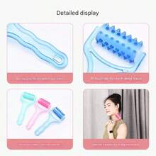 1-10个小型手动滚轮按摩器手持式面部按摩器按摩放松用品仪器批发出口型号 - 彩色 - 查看 4