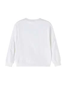 Annil Boys' Crew Neck School Style Sweatshirt, New Spring Fashion Print Casual Sports Base Shirt - White - View 2