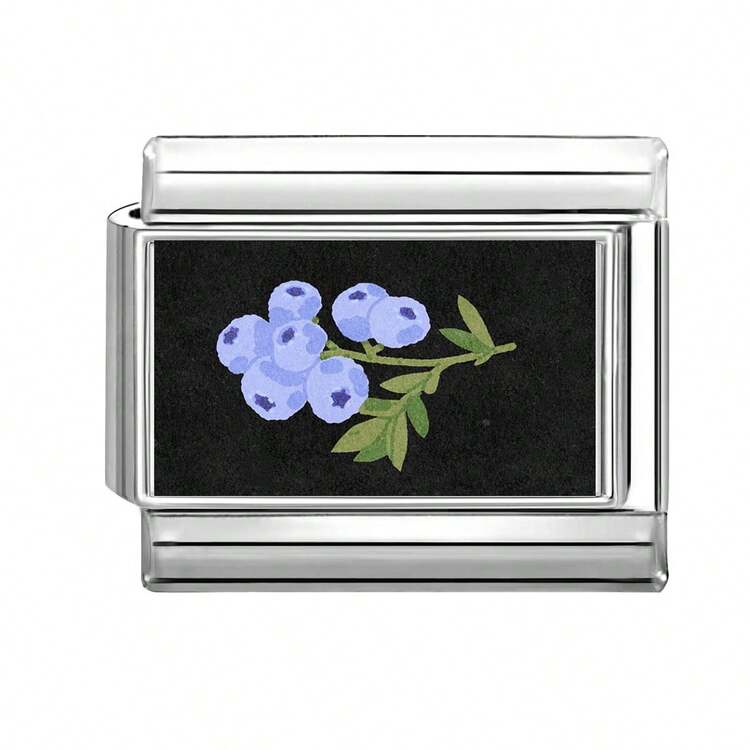 1件DIY照片模块化手链，饰有心形花朵元素，适合作为派对礼物送给朋友/情侣，适用于圣诞节、新年、万圣节、情人节等场合。设计精美，采用不锈钢材质，兼具实用性和时尚感，优雅的黑色风格，营造圣诞氛围，可用于圣诞装饰、派对穿搭、圣诞礼物、圣诞家居装饰、复古夏季风格、优雅服饰、万圣节配饰，也适合所有季节、学校、晚会、毕业典礼等场合佩戴。 - M293301 - 查看 23