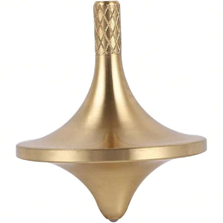 ibasenice Peonza Giroscópicos Giratorios Tapas Levitando Fidget De Metal Giroscopio De Juguete Tops De De Descompresión Accesorios Cobre Niño,40984898 - Multicolor - Ver 1