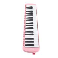 Melódica de 37 teclas, instrumento musical de viento con teclado para principiantes y profesionales, color rosa. - Rosa - Ver 3