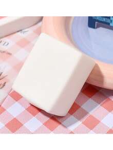 1个解压可捏豆腐玩具，慢回弹减压玩具，TPR材质，创意流体骰子造型捏捏乐，解压软萌仿真甜点减压玩具 - 彩色 - 查看 12