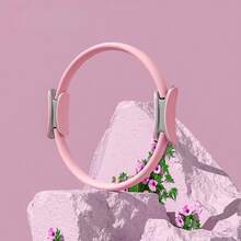 Round Yoga Pilates Ring: Can Be Used For The Muscles Of The Hands, Shoulders, Thighs, Abdomen And Glutes - A Fitness And Shaping Tool. - 粉色 - 查看 1