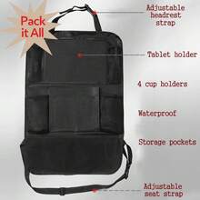 Car Seat Back Storage Bag - 2 Unidades - Ver 11