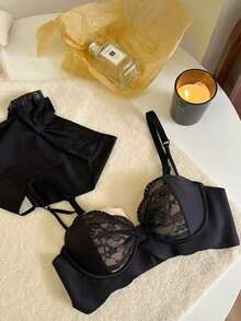 Women Sexy Lingerie Sets - Black - View 1
