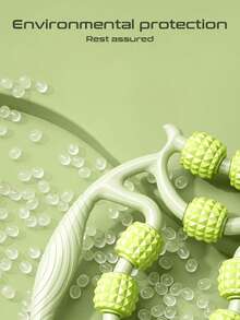 1pc Leg Massager, Calf & Thigh Muscle Relaxation Massage Tool, Roller Massage Ring - Multicolor - View 6