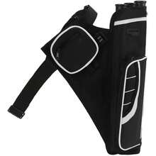 Carcaj de Tiro con Arco, Soporte para Bote de Arco Y Flecha Carcaj Bolsa de Flechas de Cadera Almacenamiento Multidireccional Bolsa de Soporte de Flecha de Tiro con Arco PortÖ™il para Caza(negro),40992629 - Multicolor - Ver 1