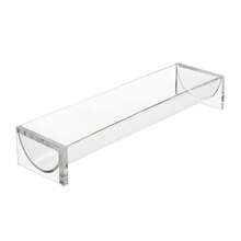 Transparent Cookie Tray, Transparent Macaron Display Plate, Rectangular Cookie Rack, Family Food Display Stand. - Clear - View 13