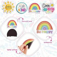 20pcs Magnetic Flower Stickers | Retro Style Cute Waterproof Hollow Magnets Suitable For Car, Home Door, Whiteboard, Refrigerator, Storage Cabinet | Decorative Magnetic Stickers, Vintage Floral Design, Rubber Material - 20Pcs - View 6