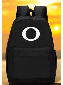 Unisex Reinforced Spacious Printed School Backpack - Blanco - Ver 1