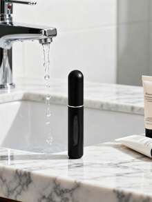 1-Piece 5ml Elegant Self-Pumping Portable Perfume Atomizer, Refillable Travel-Size Fragrance Spray Bottle With Leak-Proof Nano Fine Mist Sprayer For On-The-Go Scent Touch-Ups, Perfect For Daily Commute, Business Trips, Gym Bag, Purse, Date Nights, Weekend Getaways, Wedding Events, Office Desk, Flight Carry-On, Vacation, Evening Outings, Work, School, And Special Occasions For Women, Men, Travelers, Professionals, And Students - 黑色 - 查看 10