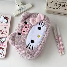 SANRIO Hộp bút Chic Ins họa tiết da báo mới, hộp đựng văn phòng phẩm đa năng cao cấp, túi đựng đồ dung tích lớn dành cho học sinh. - hộp bút chì - Xem 16