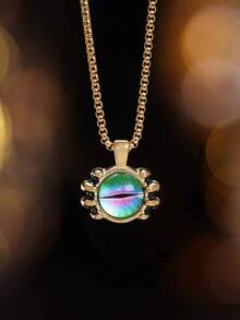 1pc Stainless Steel Evil Eye Pendant Necklace For Men Hip Hop Jewelry Gifts,Daily Wear,Party - Evil Eye Pendant - View 12