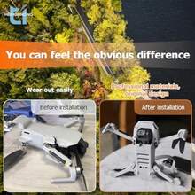 Carcasa de brazo para  Mavic Mini 2 brazos de repuesto para  Mini/Mini SE/Mini 4K Drone Accesorios piezas con herramientas de reparación cubierta del brazo delantero derecho - Cubierta del brazo trasero izquierdo - Ver 6