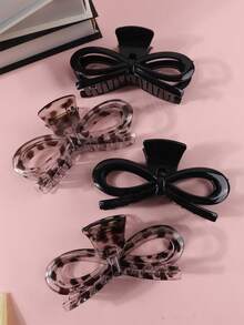 Elegant Vintage Rhinestone Embellished French Style Hair Claw Hair Accessory - Multicolor - View 8