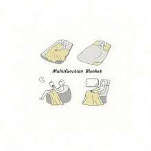 Loli Albedo From Overlord Anime Personalized An Ultra-Soft Micro Fleece Blanket - 黑色 - 查看 3