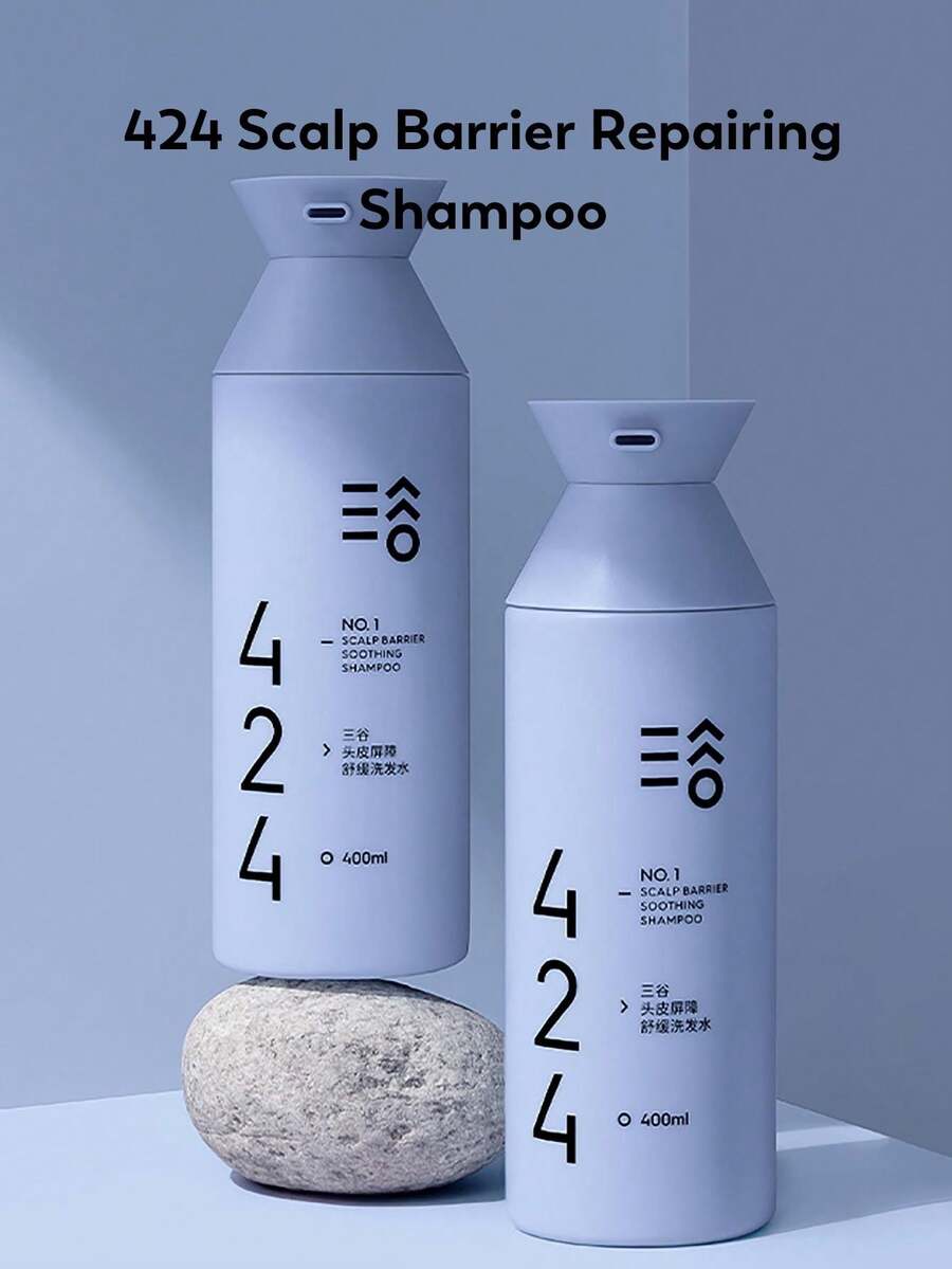 Rever 1 瓶 400ml Triptych Of Lune 豐盈防脫髮洗髮精,適合扁平細髮 - 享受高端護髮體驗,持久豐盈,深層清潔,修復受損髮質,適合所有髮質,適用於美容院、酒店、餐廳、水療中心 - Scalp Barrier Repairing - 查看 1
