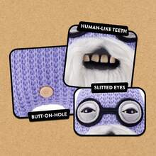 ZURU - New Fuggler "Old Man" Series Authentic Monster Plush Toy Gift. Comfortable To The Touch, Unique Style, Perfect As A Holiday And Birthday Gift. - Multicolor - View 10